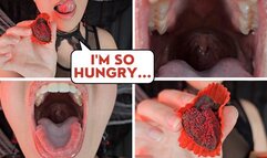 Eat Your Heart Out - Vore Giantess Countess Wednesday Captures You to Turn You into Her Tiny Meal and Induces a Fear Response as You Watch Her Eating and Swallowing Hearts of Tinies - Featuring Mind Fuck, Mouth Close Up, Biting, Chewing, Licking, Spit, St