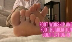 Foot Worship and Foot Humiliation Compilation 19