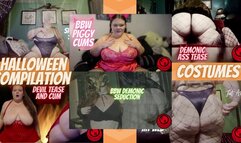 Halloween Compilation Costumes - CurvyRedhead - WMV