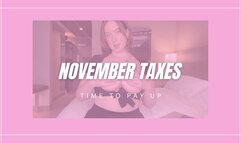 November Taxes