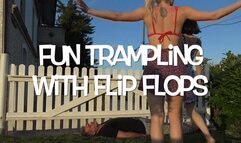 GEA DOMINA - FUN TRAMPLING WITH FLIP FLOPS (MOBILE)