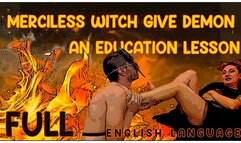 Merciless witch gives demon an education lesson FULL - ENGLISH LANGUAGE - HD