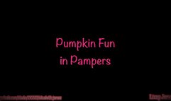 Pumpkin Fun in Pampers