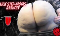 Lick Step-Moms Asshole POV - CurvyRedhead - MP4 1920x1080