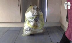 Trash bag crushing 34