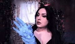 Nurse takes your last orgasm in gloves