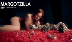 Margotzilla (4K): Giantess rampage