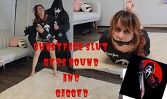 ghostface struggle bondage takedown DiD