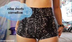 nike shorts cameltoe