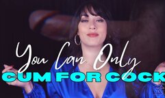 You Can Only Cum for Cock