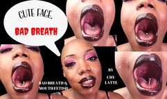 Cute Face Bad Breath - Mouth Fetish Bad Breath Fetish Uvula Fetish Throat Fetish Moaning Fetish - 1080 MP4