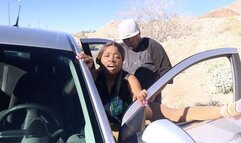 4K- My uber driver pulls uver and fucks me on the side of the road Nina Rivera vs Jay 1of 4