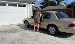 Cranking the Mercury Grand Marquis - Pantyhose & Mules