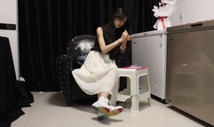 Ella Asian Model Shoes 2K MP4