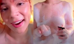 Maimy ASMR Soapy Boobs Bathtub Sex Video Leaked