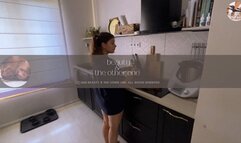 quick anal sex in the kitchen while making some breakfast