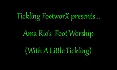 Ama Rio Foot Worship (With A Little Tickling)