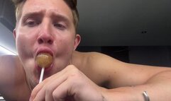 Sexy Playing With A Lollipop