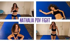POV fight with Nathalia