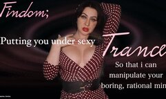 Putting you under trance so that I can manipulate your boring, rational mind into sending more than you should!