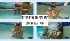 Interrupting my Pool Day? Underwater Fight