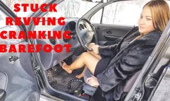 TANYA STUCK CRANKING REVVING DRIVING BAREFOOT (full video 29 min)