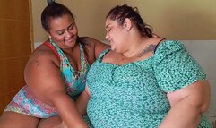 Ass licking sexy BBWs, part 1, by BBW Isadora and BBw Iasadora (cam by Manu) FULL HD