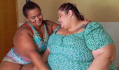 Ass licking sexy BBWs, by BBW Isadora and BBw Iasadora (cam by Manu) FULL HD