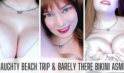 Naughty Beach Trip and Barely-There Bikini (ASMR)