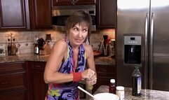 THIS HOUSEWIFE MAKES HER SAUCE BY HAND