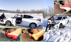 VIKA KRISTINA HARD STUCK SNOW (full video 44 min)