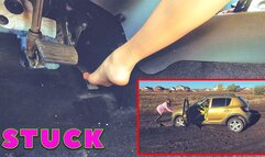 TANYA JULIA HARD STUCK HIGH HEELS NYLON FEET_2 (full video 20 min)