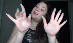 Hand Worship Tease And Self Worship (MP4) ~ MissDias Playground