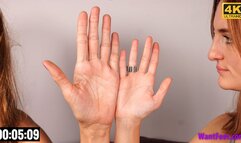 Big and Small Hands Comparison - 4K MP4