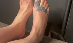 Sneeze inducing test - foot view