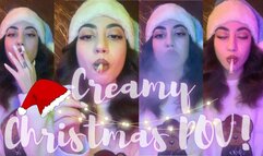 Creamy Christmas POV