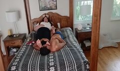 Goddess Glo Jerks Me Off while I Worship her Sexy Feet (Full HD)