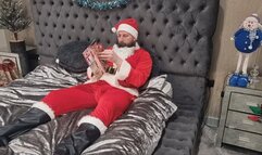 Santas Top Shelf Elf Magazine Girl Gives Him A Show
