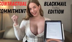 Contractual Commitment Blackmail Edition