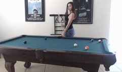 Dildo Fun on Billiards Table