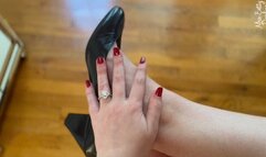 POV Feet Play Shoe Fetish Vintage Dior Heels