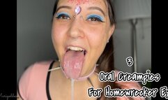 3 Oral Creampies For Homewrecker Ex