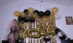 Galas Looner NYE Latex & Mylar Balloon Masspop - HD 1080p mp4