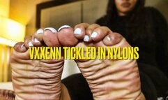 VXXEN’s First Nylon Tickle