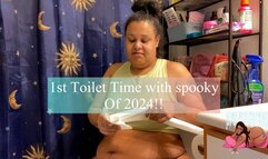 First Toilet Time With spookyfatbrat of 2024