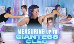 Measuring Up To Giantess Cleo UHD