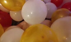 POV Fucking a gorgeous BBW with balloons