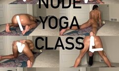 Nude Yoga Class Instructional - Let's Stretch ALL of our HOLES! Naked Oiled Stretching Workout, Muscle Girl, Female Bodybuilder, Strong Women