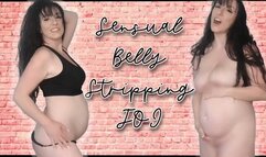 Sensual Belly Stripping JOI MP4