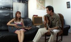 Young Darlings Guitar Lesson Turns Into Bare Back Sex And Many Fetishes Accomplished! (1st half wmv)